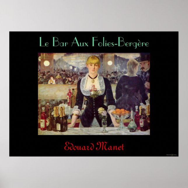 POSTER LE BAR AUX FOLIES-BERGERE (Frente)