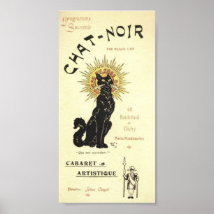Pôster Le Chat Noir O Gato Negro