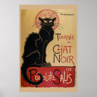 Poster Le Chat Noir - O Gato Negro