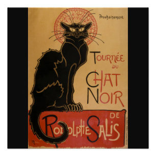 Pôster Le Chat Noir Original