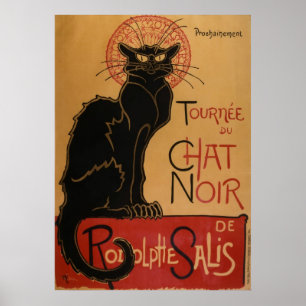 Poster Le chat Noir - Steinlen
