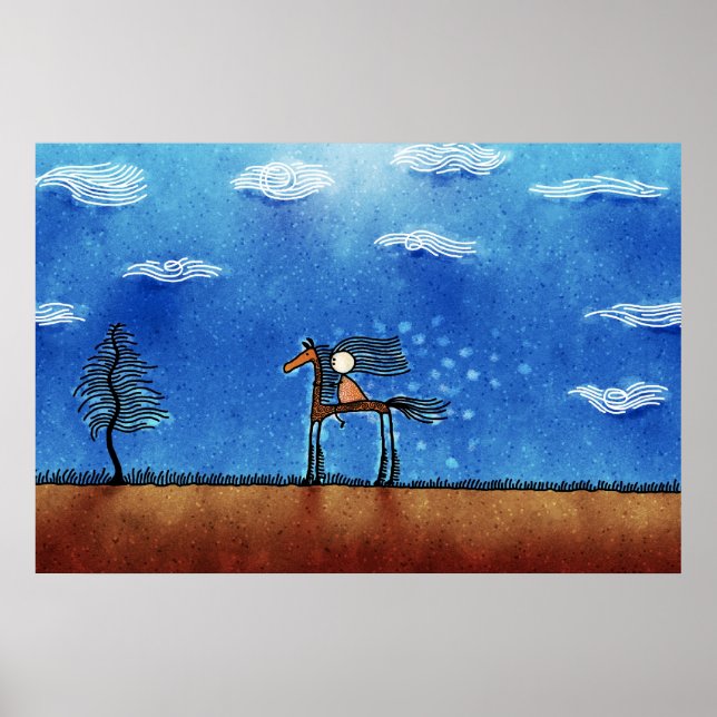 Poster Le Cheval (Frente)