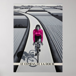 Poster LE COMPAS DE LA ROUTE (The Compass of Road)