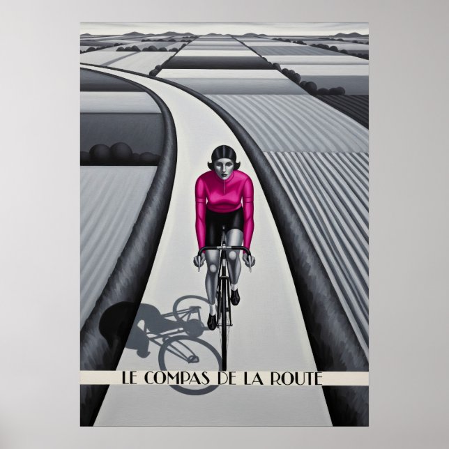 Poster LE COMPAS DE LA ROUTE (The Compass of Road) (Frente)