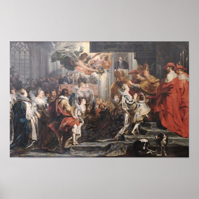 Poster Le Couronnement de Marie de Médicis (Frente)