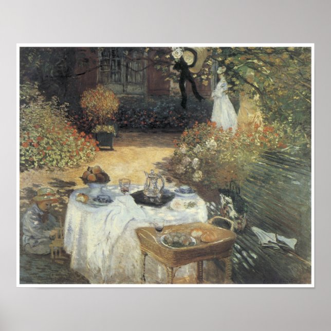 Pôster Le Dejeuner, 1873 (Frente)