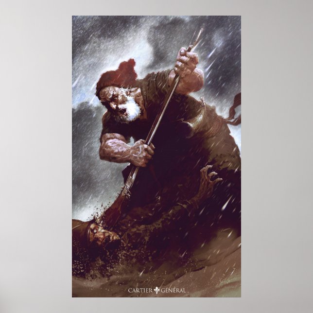 Poster Le duel du vieux patriote (Frente)