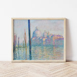 Poster Le Grand Canal | Claude Monet<br><div class="desc">Le Grand Canal (1908), do artista impressionista francês Claude Monet. Esta obra de óleo na canvas é uma das seis pinturas que olham para o Grande Canal em direção à igreja de Salute, e parte da maior série de pinturas de Veneza, na Itália, durante a sua estada. Use as ferramentas...</div>