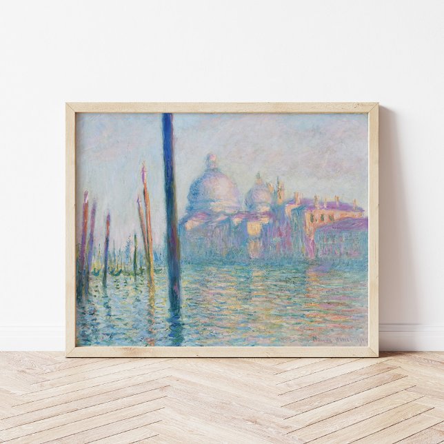 Poster Le Grand Canal | Claude Monet (Criador carregado)
