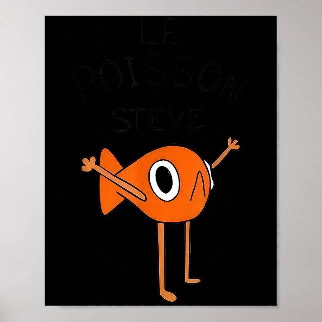 Poster Le Isson Steve Funny Meme  (Frente)