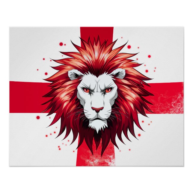 Pôster Le Lion Anglais (Frente)
