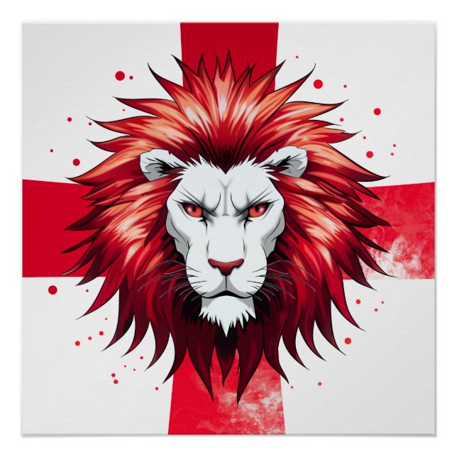 Pôster Le Lion Anglais (Frente)