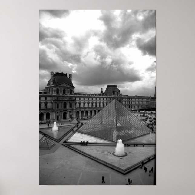 Poster Le Louvre (Frente)