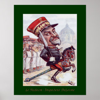 Poster Le Medecin Inspeteur Edmond Delorme~Pulmonologista