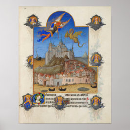 Poster Le Mont-Saint-Michel – The Mass of Saint Michael