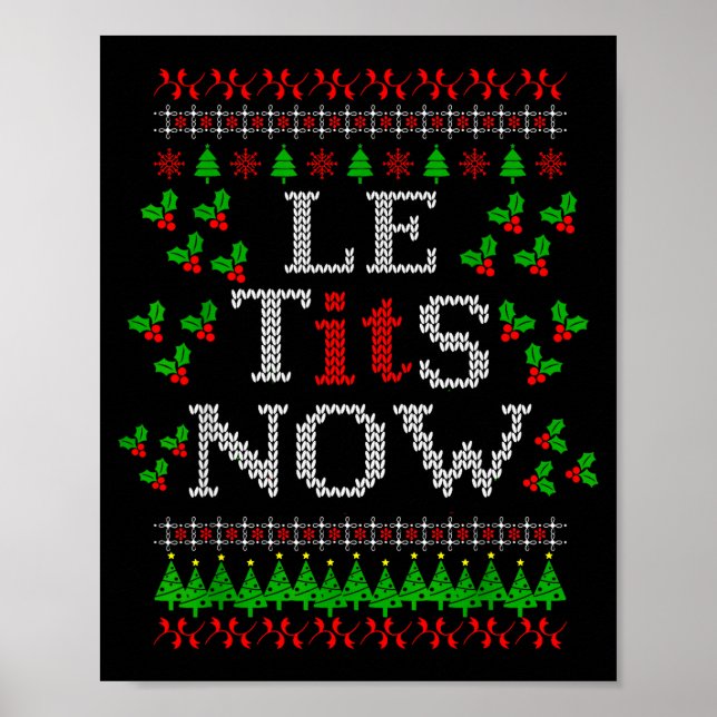 Poster Le Now Christmas Let It Snow Christmas Le Now  (Frente)