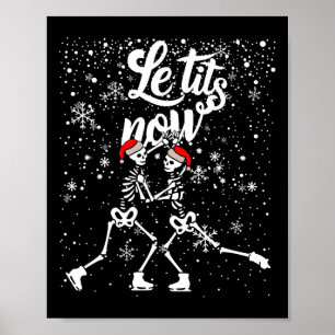 Poster Le Now Halloween Skeleton Natal Xmas Adultos Hu