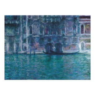 Pôster Le palais da Mula Claude Monet Poster