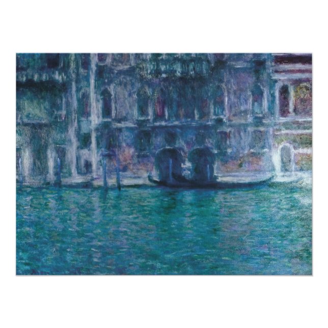 Pôster Le palais da Mula Claude Monet Poster (Frente)