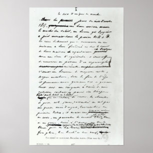 Pôster Le Soir d'un Jour de Marche"