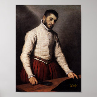Pôster Le Tailleur , O Tailor Giovanni Battista Moroni