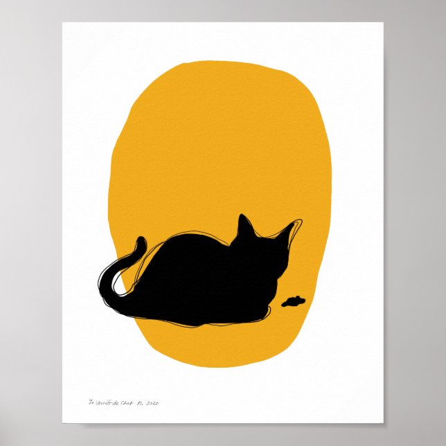 Poster Le Vomit de Chat (Frente)