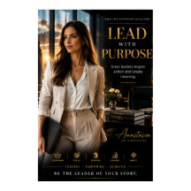 Lead With Purpose – Executive Motivation Wall Art