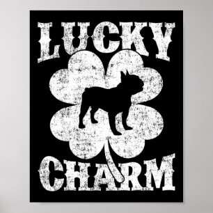 Poster Leaf Lucky Charm Dia de São Patrício Francês para 