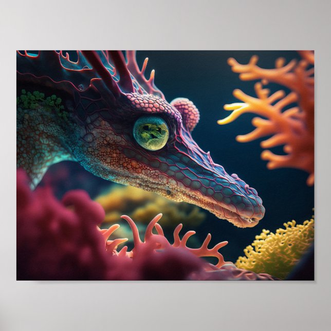 Poster Leafy Sea Dragon (Frente)
