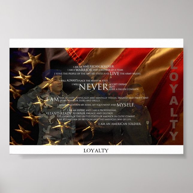 Pôster Lealdade (Frente)