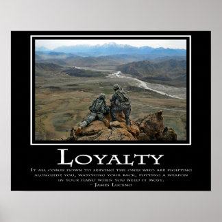 Poster Lealdade