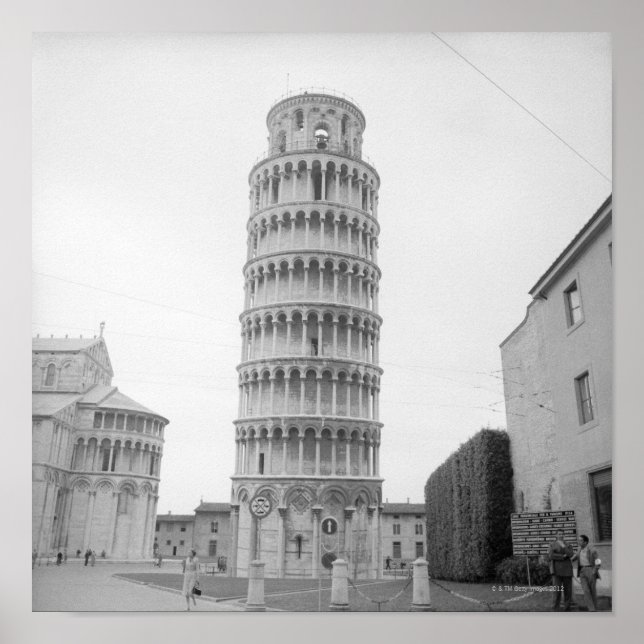Poster Leaning Tower of Pisa (Frente)