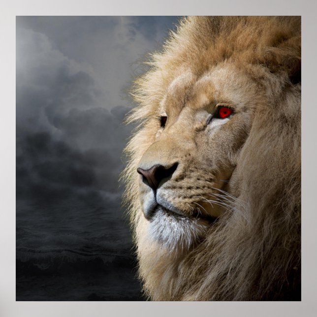 Poster Leão (Frente)