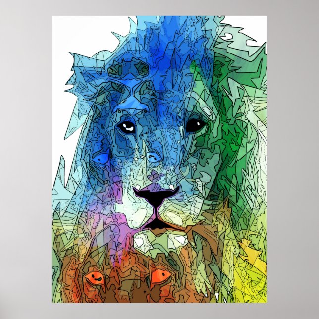 Poster Leão (Frente)