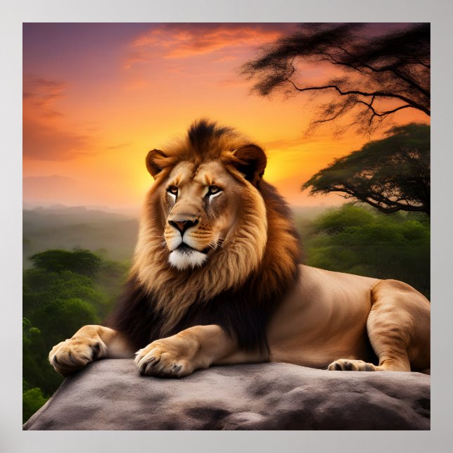 Poster Leão (Frente)