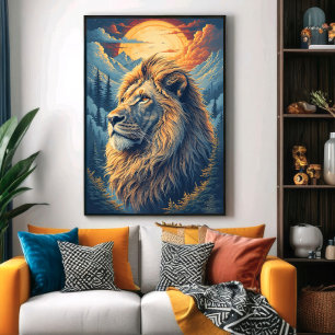 Poster Leão da Montanha Dourada