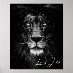 Poster Leão de Judah - Cristão