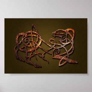 Poster Leão dos noruegueses