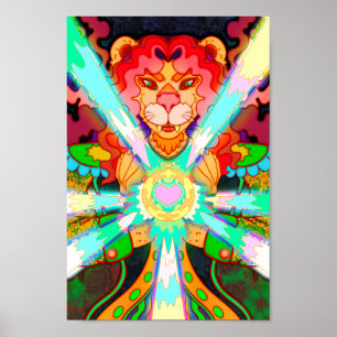 Poster Leão mágico