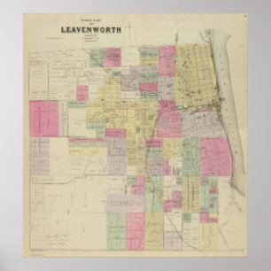 Poster Leavenworth composto, Kansas