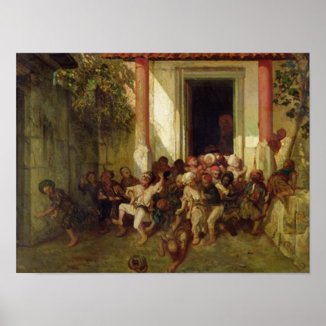 Pôster Leaving the Turkish School (Frente)