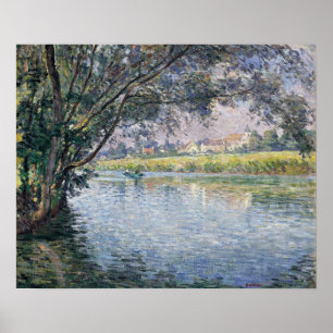 Poster Lebasque - As margens do rio Marne