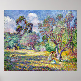 Poster Lebasque - Crianças No Glade 1906