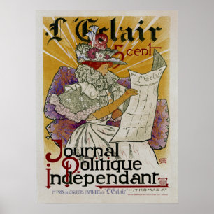 Poster L'Eclair ~ Jornal Político Independente