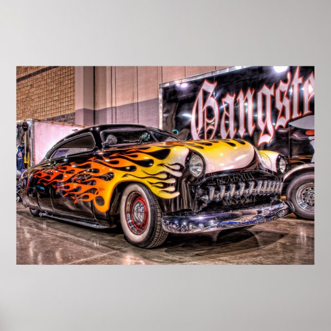 Poster Led Gangster Cortado Sled no HDR (Frente)