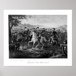 Poster Lee e seus generais