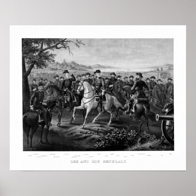 Poster Lee e seus generais (Frente)