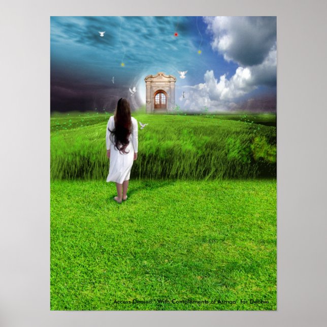 Pôster leftalona2, " Acesso Negado " Com Complementos ... (Frente)