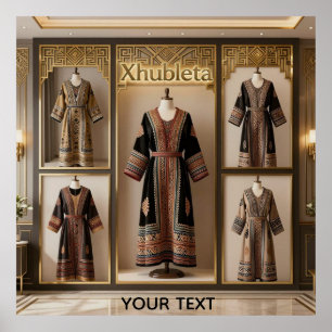 Poster Legado Luxuoso: A Geometria Sagrada da Xhubleta