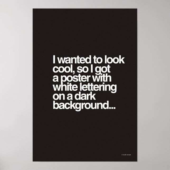 Pôster Legal (Frente)